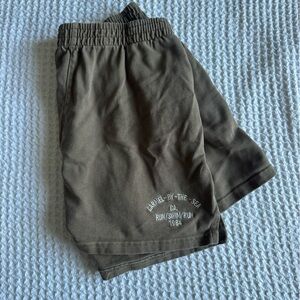 Brown brandy shorts